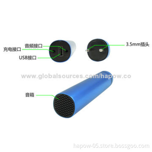 Mini speaker with 4,000mAh power bankNew